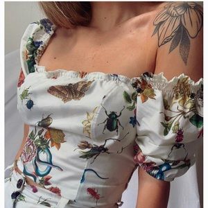 Riabelle Bespoke Cobra Dolly Top